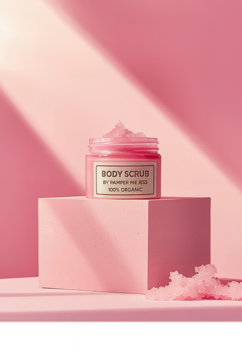 Pink Body scrub