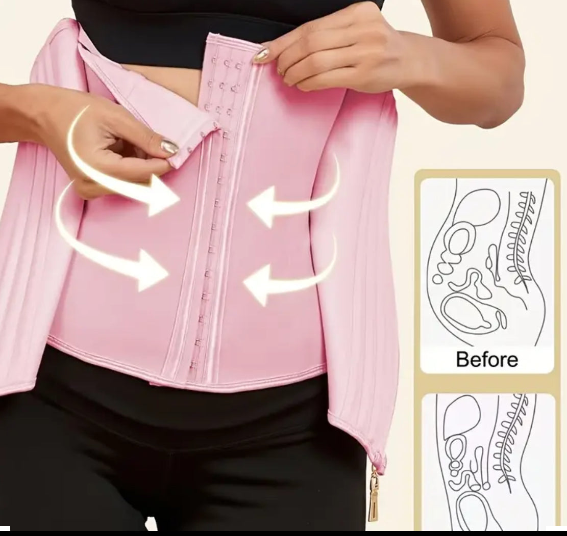 Pink Instacurve waist trainer