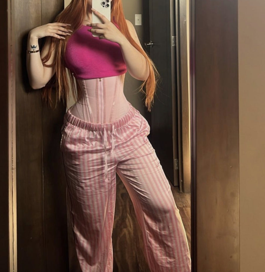 Pink Instacurve waist trainer